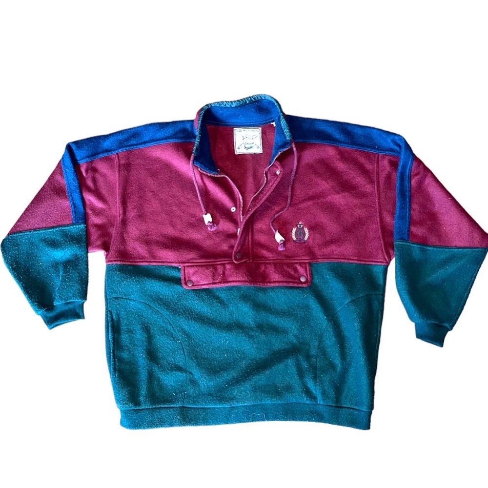 90s bugle boy fleece